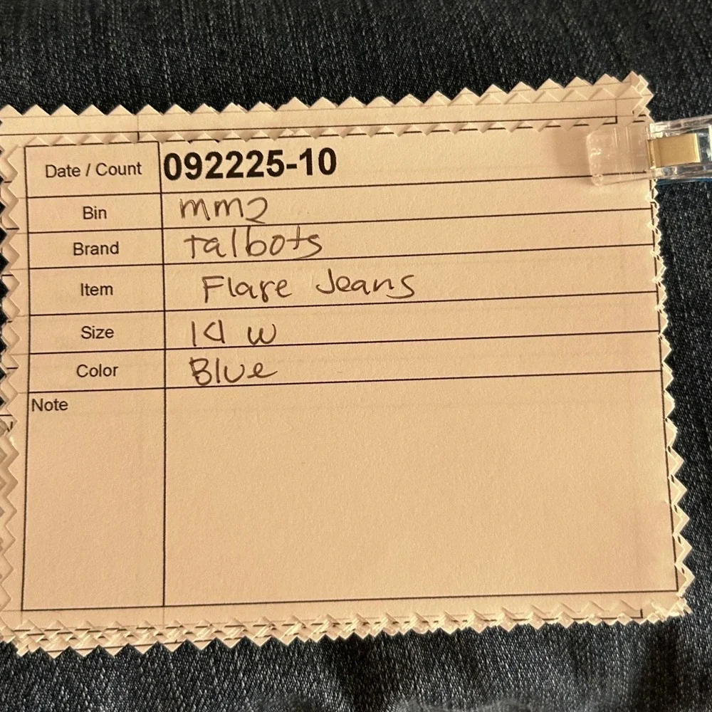 Talbots Bootcut‎ Flare Jeans Blue 14W